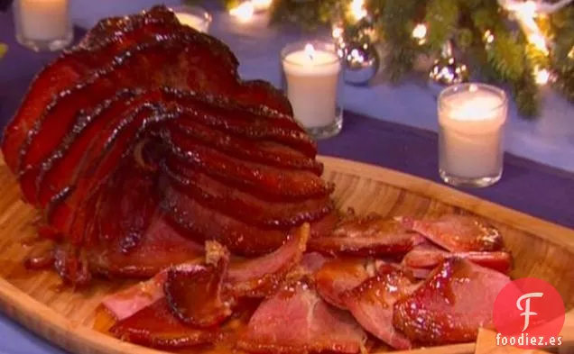 Jamón en Espiral Glaseado de Arce Dijon
