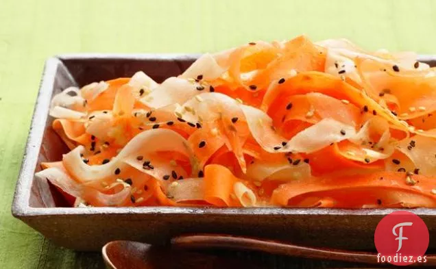 Daikon-Ensalada de zanahoria