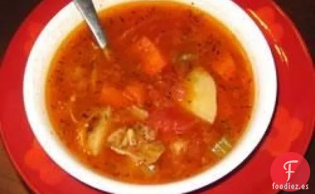 Sopa de Ternera con Verduras II