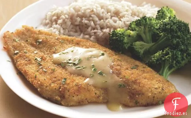 Filetes De Pescado Con Salsa De Limón