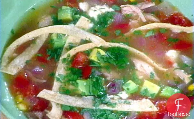 Sopa de Tortilla Picante