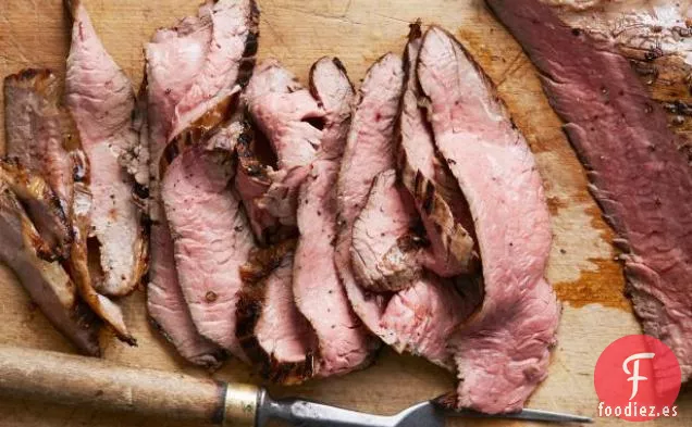 Bistec a la Parrilla con Adobo de Jengibre