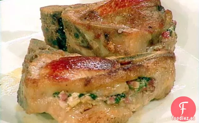 Chuletas de Cerdo Rellenas
