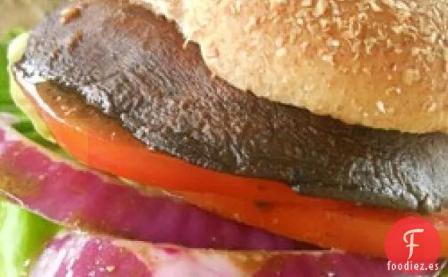 Sabrosas Hamburguesas de Champiñones Portobello