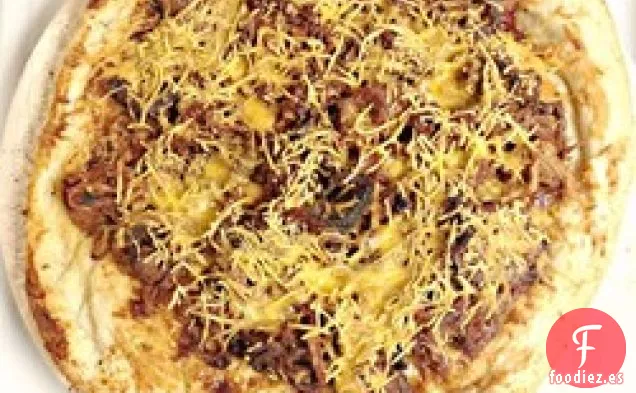 Pizza de Cerdo a la Barbacoa