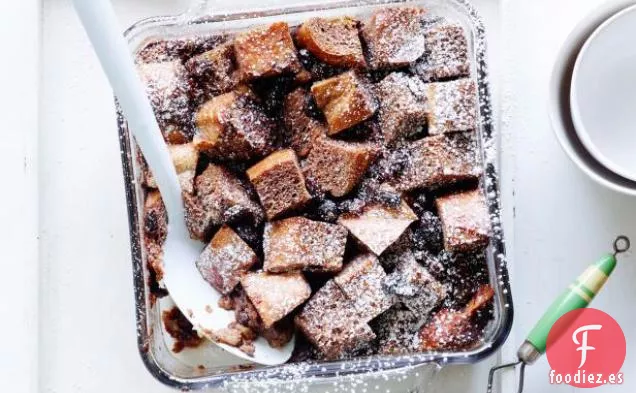 Budín de Pan de Chocolate Mexicano