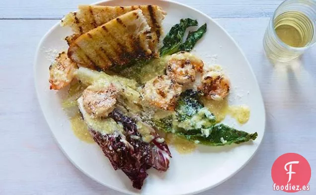 Ensalada César a la Parrilla con Miso Amarillo