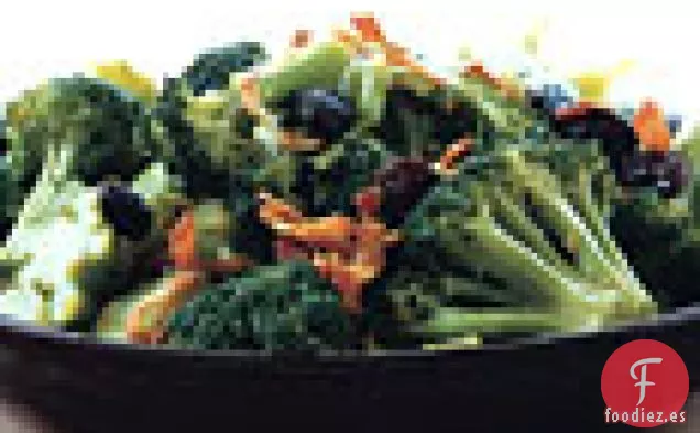 Brócoli Con Aderezo De Tocino Caliente