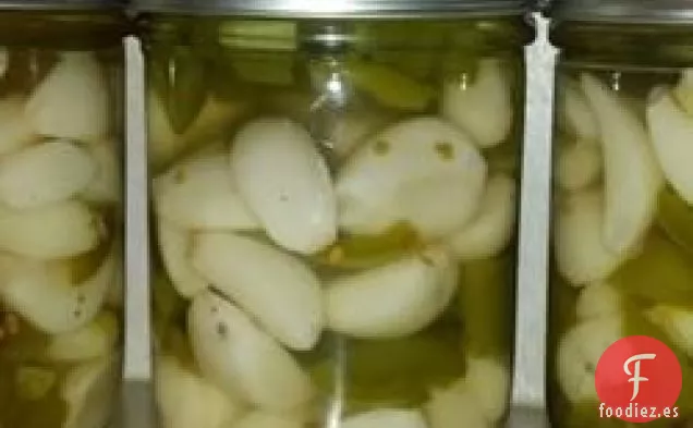 Ajo en Escabeche