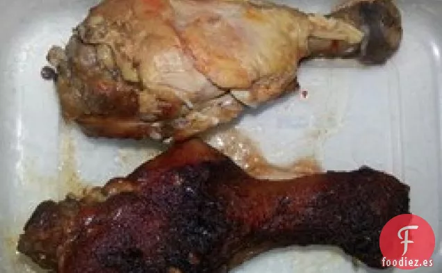 Muslos Extra Calientes y Picantes en la Olla de Cocción Lenta