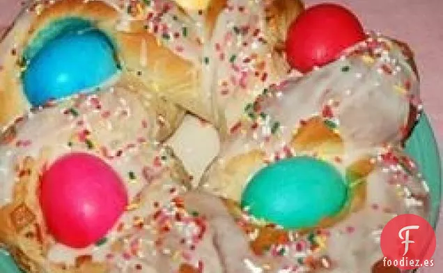 Anillo de Pan de Pascua