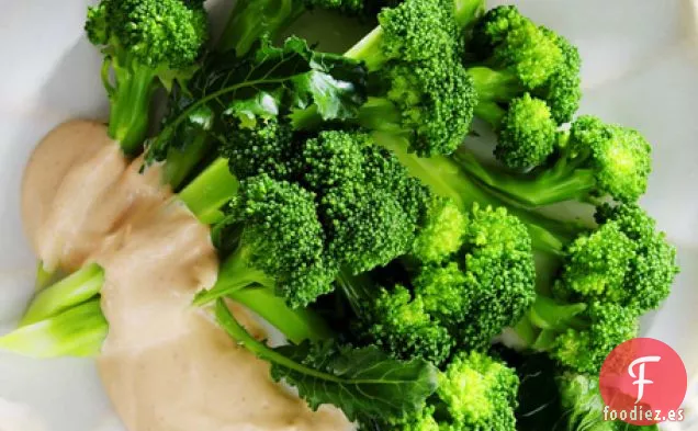 Receta De Brócoli Con Tahini Picante