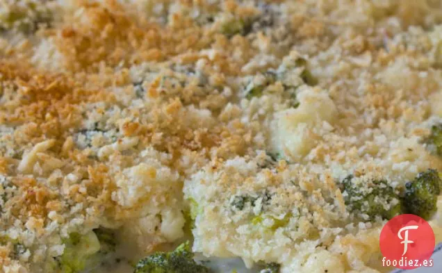 Gratinado de Brócoli y Coliflor