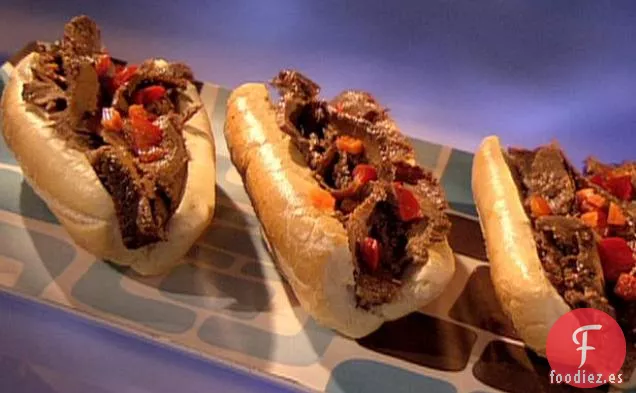 Sándwich de Carne Italiana de Chicago