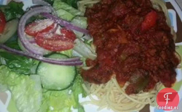 Salsa de Espaguetis Dulce de Mamá