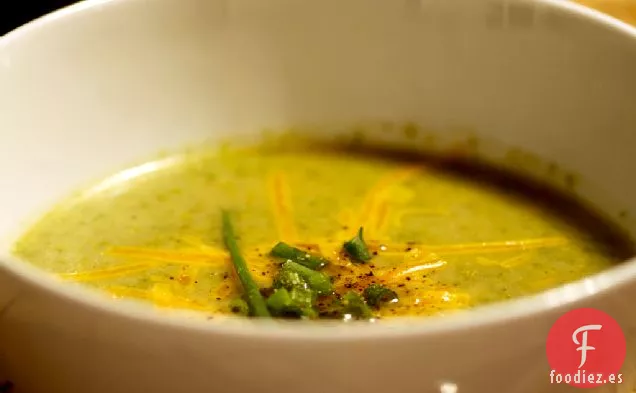 Receta de Sopa de Brócoli Vegana