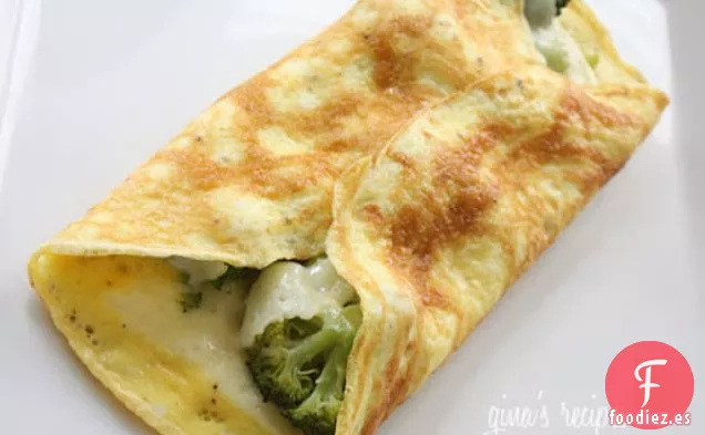 Tortilla De Brócoli Y Queso