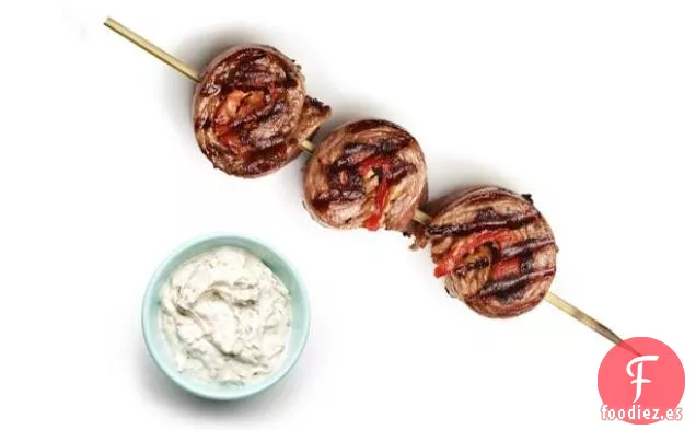 Brochetas de Carne a la Pimienta