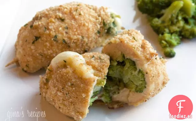 Pollo Relleno De Brócoli Y Queso