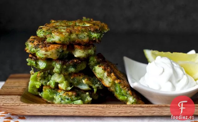 Buñuelos de Brócoli y Parmesano