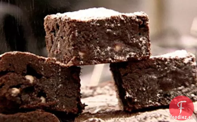 Brownies Triples de Chocolate