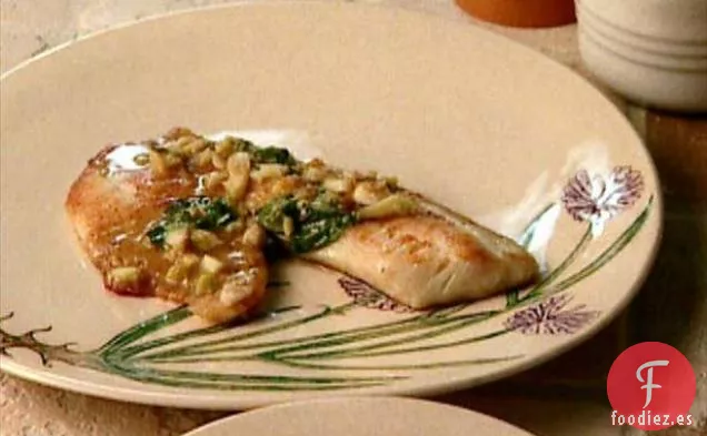 Tilapia con Cauda de Bagna Cítrica