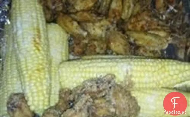 Alitas de Pollo Fáciles con Limón Y Pimienta