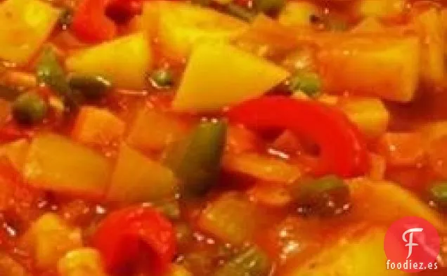 Curry de Verduras Rápido y Fácil