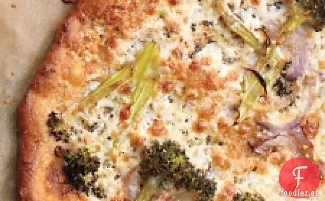 Pizza De Brócoli Y Queso