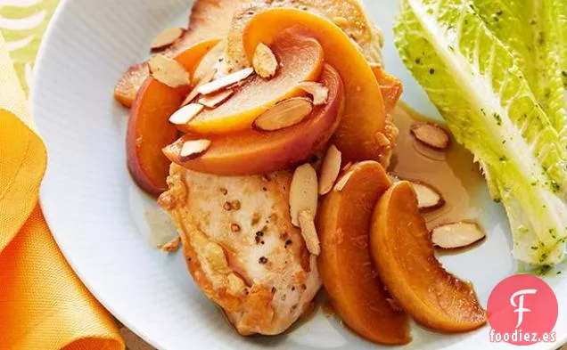 Pollo con Melocotón Salado