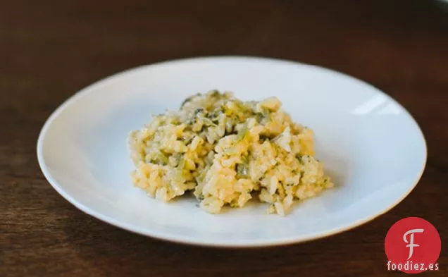 Arroz con Queso y Brócoli