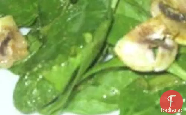 Ensalada de Espinacas con Vinagreta de Curry