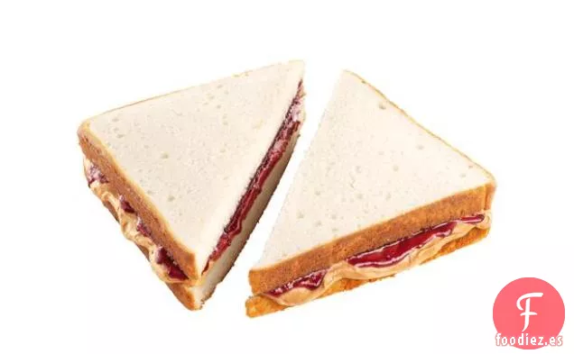Pastel de Sándwich de Mantequilla de Maní y Gelatina