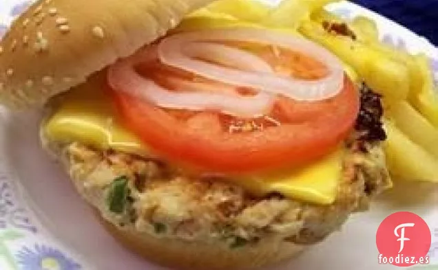 Hamburguesas de Pavo con Sabor Picante