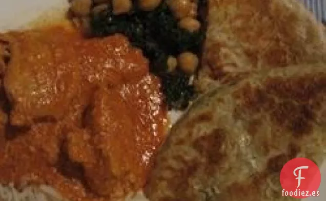 Pollo a la Mantequilla Indio (Pollo Makhani)