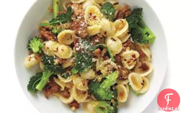 Pasta Con Pavo Y Brócoli