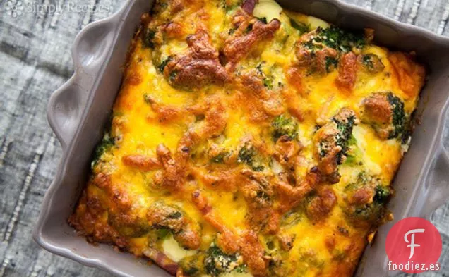 Cazuela de Queso Brócoli