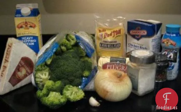 Sopa De Brócoli Y Brie