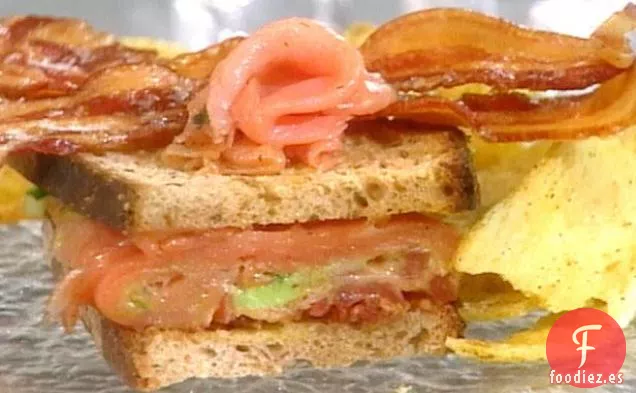 Sandwich de Club Gravlax