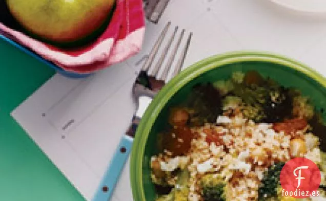 Ensalada De Cuscús Con Brócoli Y Pasas