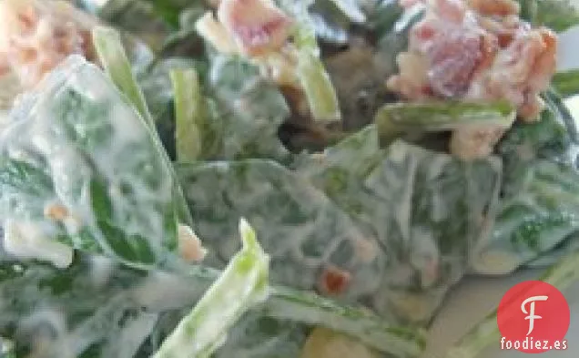 La Mejor Ensalada De Espinacas Nunca