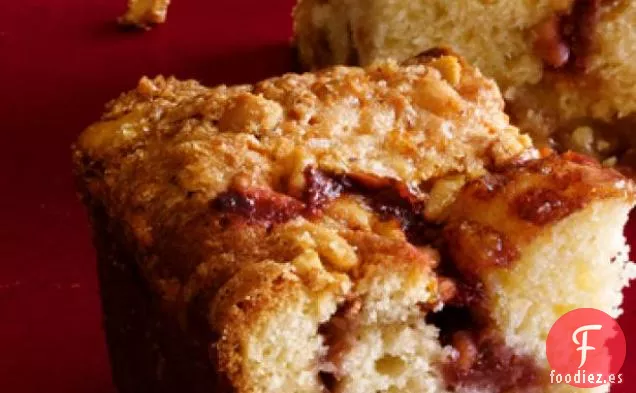 Pastel De Mermelada Con Streusel De Maní