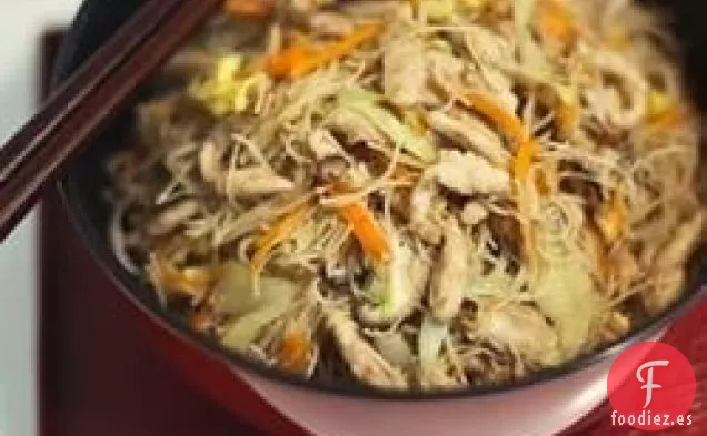 Tsao Mi Fun (Fideos de Arroz Fritos Taiwaneses)