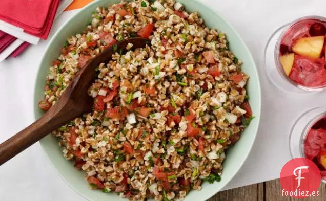 Ensalada de Farro con Tomates y Hierbas