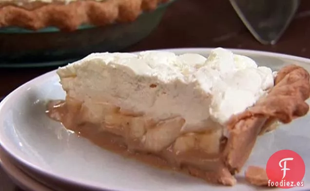Pastel de Crema de Plátano Doble