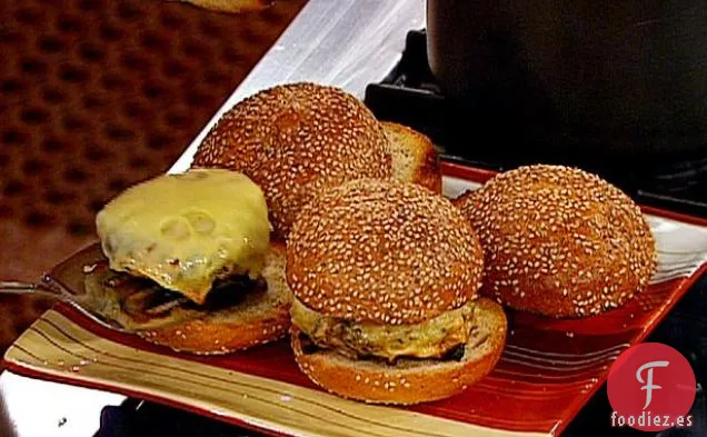 Hamburguesas Florentinas de Pollo