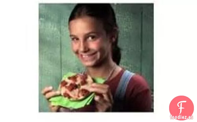 Panecillos de Pizza de Pepperoni Solo para Niños
