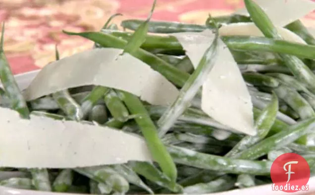 Ensalada de Judías Verdes con Crema de Trufa