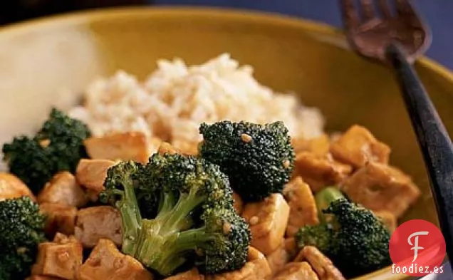 Salteado de Brócoli y Tofu