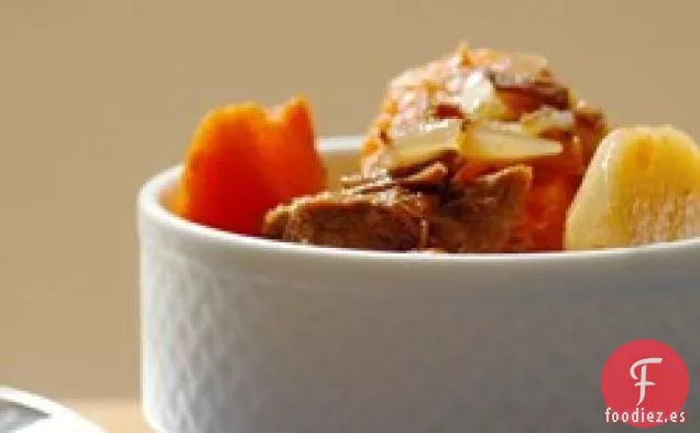 Sopa de Ternera Vegetal de Cocción Lenta de Alison